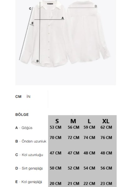 Çizgili Oversize Kadın Gömlek
