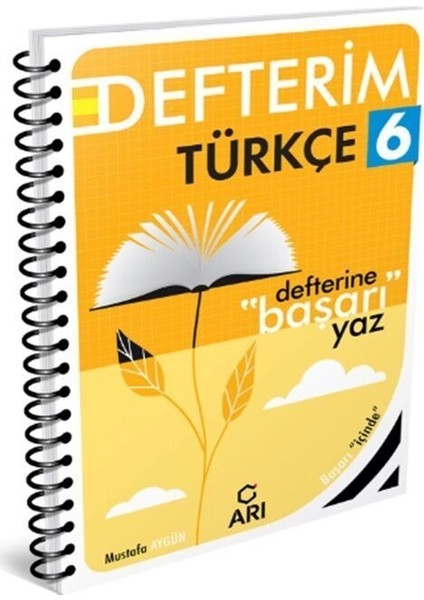 6. Sınıf Türkçemino Akıllı Türkçe Defteri Arı Yayıncılık