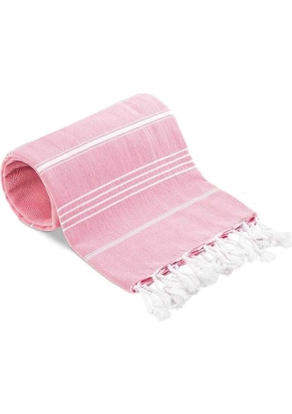 Summer Wind Soft %100 Pamuk Peştemal 100X180 cm Pembe