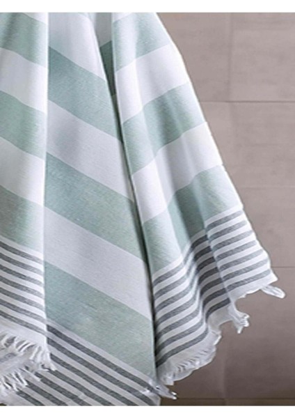 Pure Linen 90X170 cm Doğal Pamuk Peştamal Havlu Yeşil fiyatları