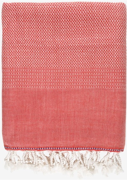 Tan Peştamal Mandarin Kırmızı 100X175