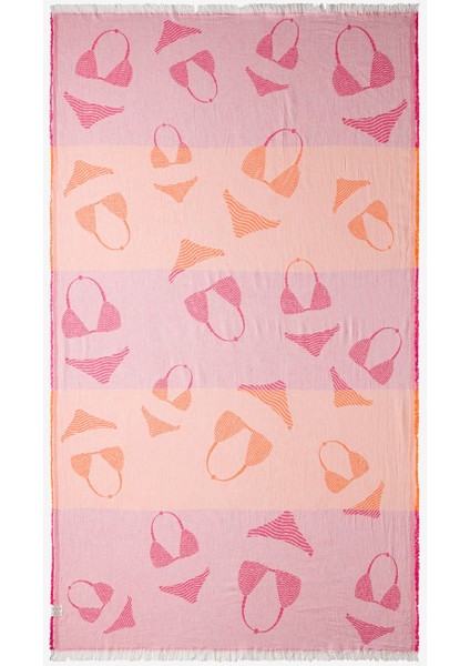 Swimsuit Pamuk Peştamal Pembe 90X160 - Keseli fiyatları