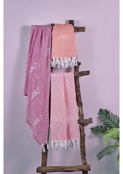 Pembe Flamingo Peştemal - Hızlı Kuruyan ve Su Emici - Modern Tasarım modelleri