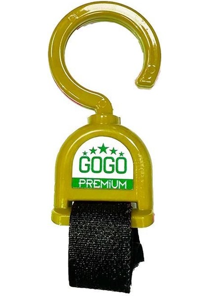 Universal Kask & Poşet Askı Aparatı Sarı