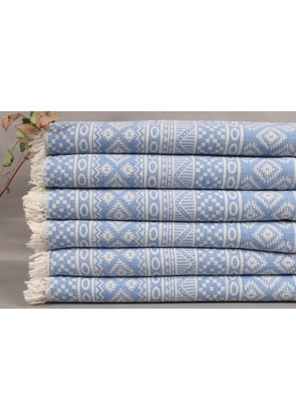 Peştemal Saks Mavi Peştemal Organik Pamuk Peştemal 90X170 cm Pamuk Peştemal fiyatları