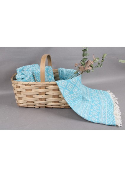 Peştemal Turkuaz 90X180 cm Pamuk Peştemal Hamam Peştemal fırsatları