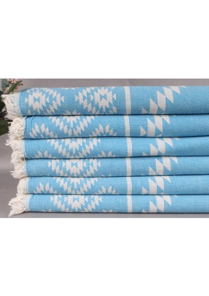 Peştemal Mavi 90X180 cm Pamuk Peştemal Gelin Bohçae fiyatları