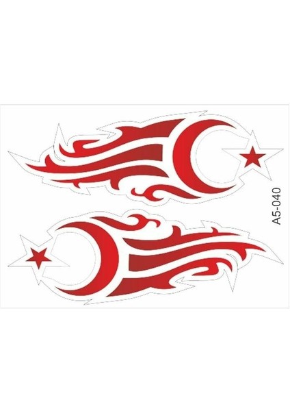 A5 Sticker 052 Tek Paket Çoklu Sticker