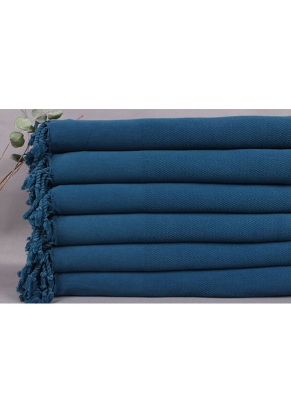 Peştemal Koyu Turkuaz Organik Pamuk Peştemal 90X170 cm Pamuk Peştemal fiyatları