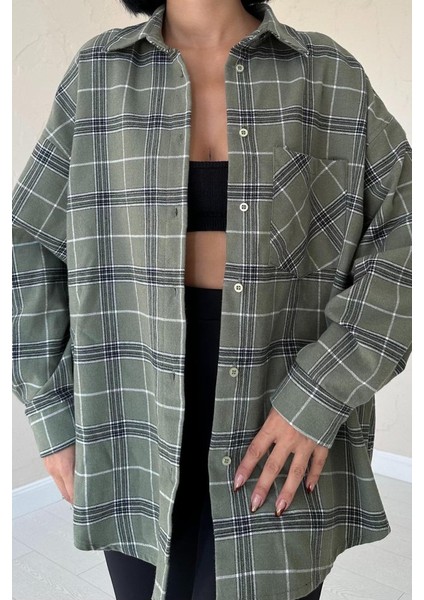 Mavi Ekose Desenli Gömlek indirimleri