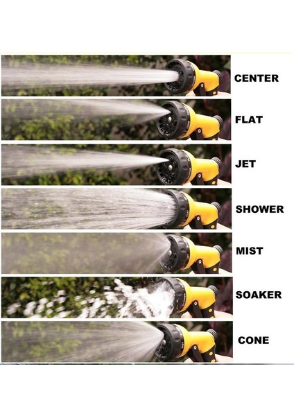 Sulama Tabancası - 4lü Sulama Sistemi 7 Fonkiyonlu (5024) indirimleri