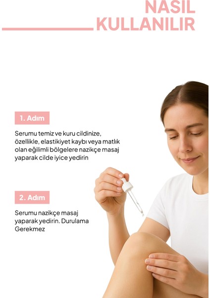 Collagen ve %5 Aktif Serum Içerikli Vücut Serumu modelleri