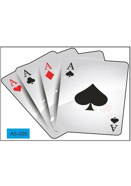 A5 Sticker 009 Tek Paket Çoklu Sticker
