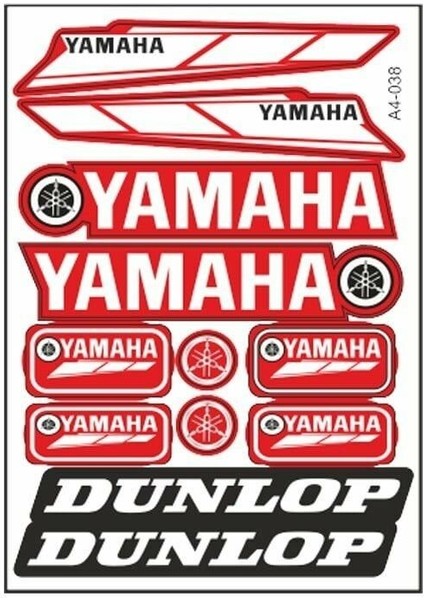 A4 Sticker 038 Tek Paket Çoklu Sticker