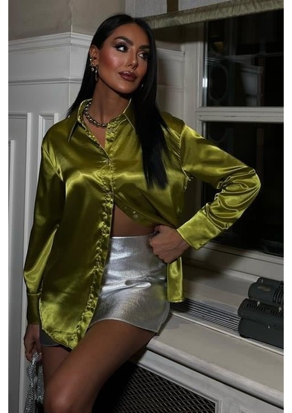 Premium Saten Gömlek 3438