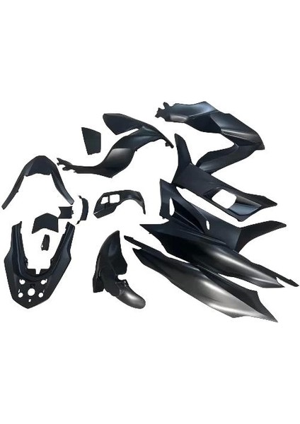 Honda Pcx (2021-2024) Grenaj Seti Mat Siyah