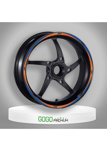 Cf Moto 250 Sr 2020 - 2024 Uyumlu 1 Set Jant Şeridi 005