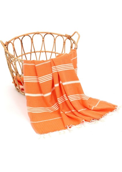 Rüya Pamuk Peştamal 100 x 180 cm Turuncu