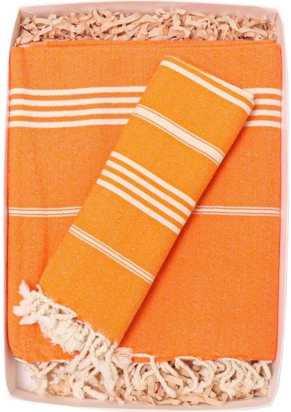 Rüya Pamuk Peştamal 100 x 180 cm Turuncu fiyatları