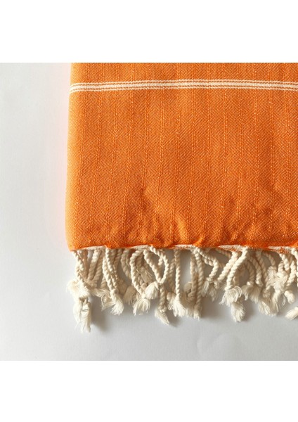 Rüya Pamuk Peştamal 100 x 180 cm Turuncu indirimleri