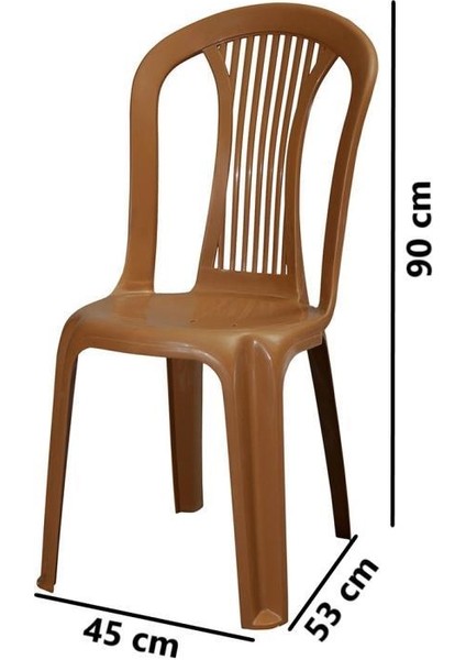 MT-GF187 Agosto Plastik Bahçe Balkon Sandalye 4'lü Set fiyatları