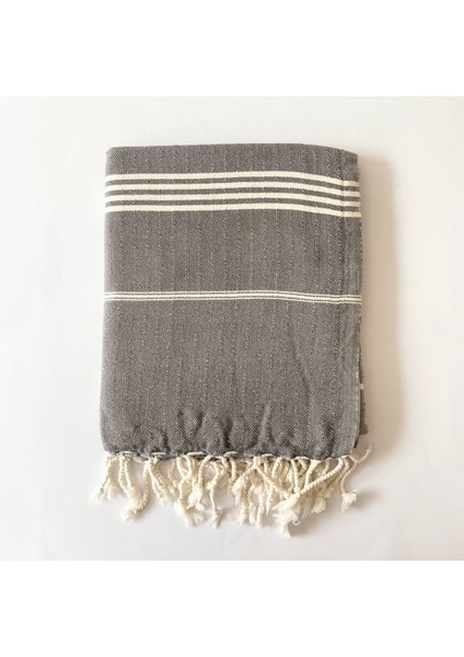 Rüya Pamuk Peştamal 100 X180 cm Koyu Gri modelleri