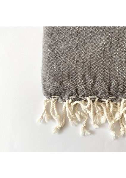 Rüya Pamuk Peştamal 100 X180 cm Koyu Gri indirimleri