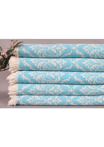 Peştemal Turkuaz Banyo Peştemali 90X170 cm Pamuk Peştemal Sıcak Peştemal fiyatları