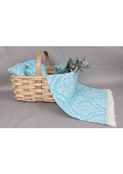 Peştemal Turkuaz Banyo Peştemali 90X170 cm Pamuk Peştemal Sıcak Peştemal fırsatları