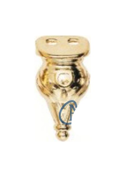 Minare Ahşap, Sunta Sandık Ayağı, Kutu Ayak 3 cm - Sarı