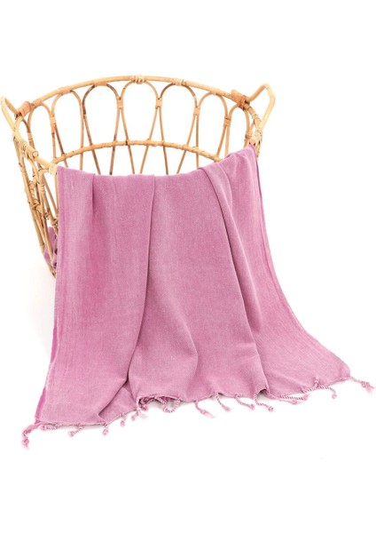 Çağ Taşlama Peştamal 100 X180 cm Fuşya