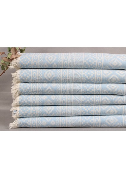 Peştemal Açık Mavi Peştemal 90X180 cm Pamuk Peştemal fiyatları