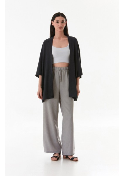 Basic Bürümcük Kumaş Şal Yaka Kimono fiyatları