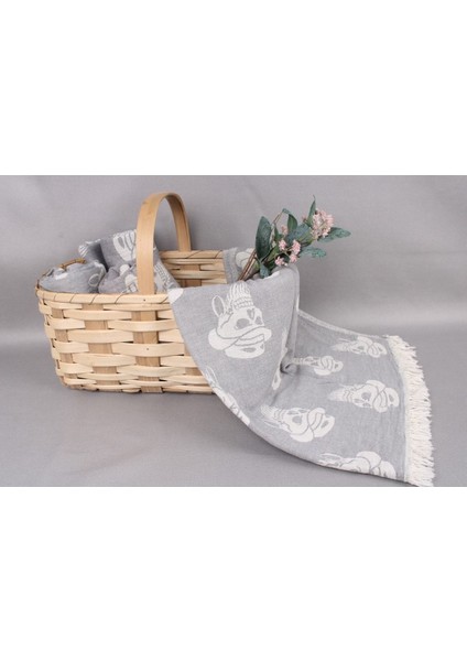 Peştemal Gri 100X180 cm Pamuk Peştemal fırsatları