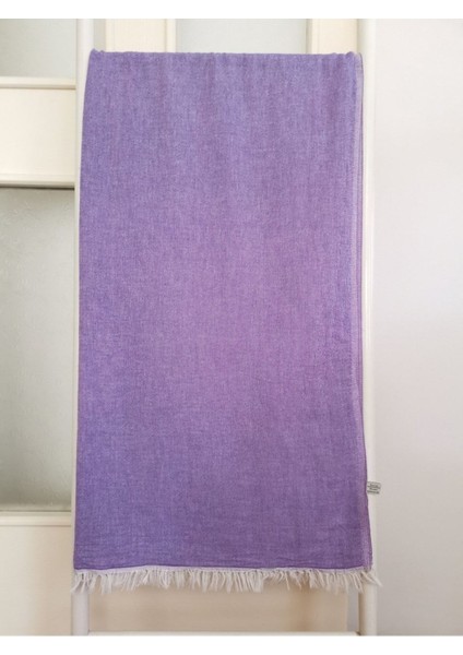 Peştemal, Banyo Havlusu, Plaj Havlusu, Çift Katlı Düz Mor, 95X175 cm fiyatları