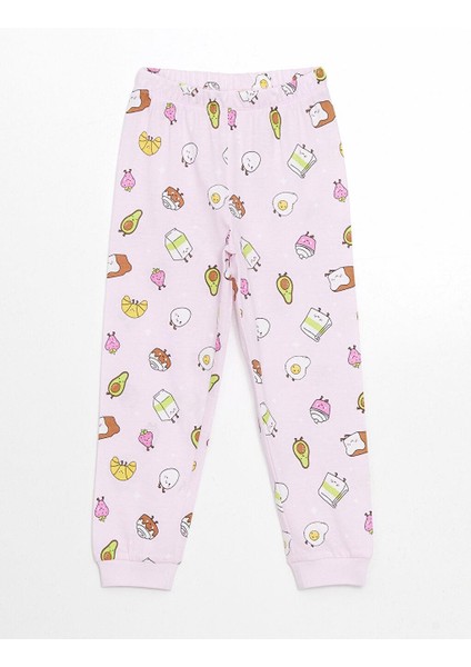 Bisiklet Yaka Kız Çocuk Pijama Takımı (S5) fırsatları