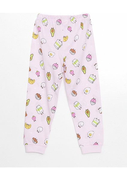 Bisiklet Yaka Kız Çocuk Pijama Takımı (S5) indirimleri