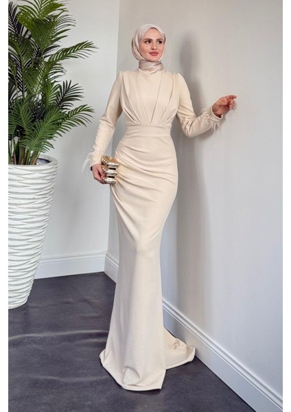 Estella Kuyruklu Balık Abiye Krem fiyatları