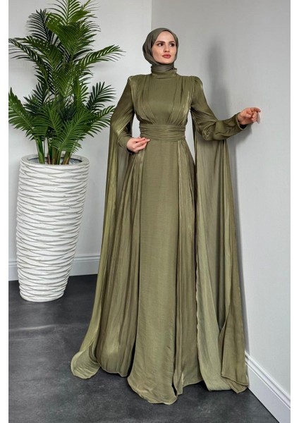 Bierne Pelerinli Janjan Abiye Haki(KEMERSİZDİR) modelleri