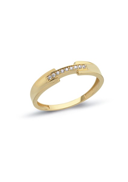 14 Ayar Trend Kadın Altın Yüzük