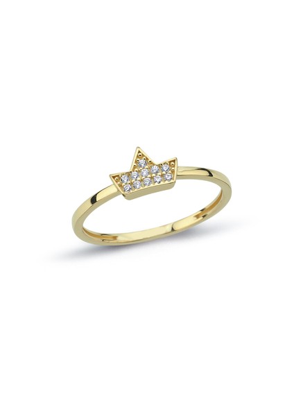 14 Ayar Trend Kadın Altın Yüzük