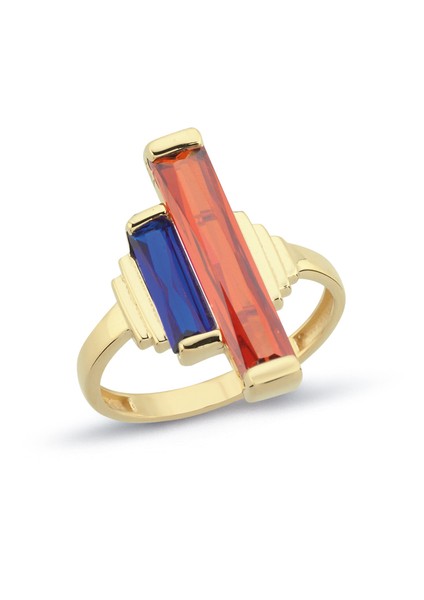 14 Ayar Trend Kadın Altın Yüzük