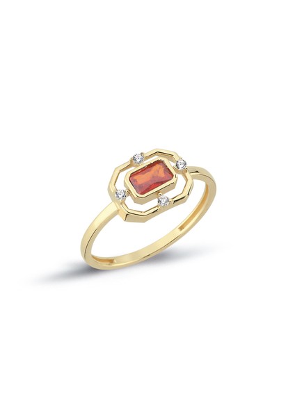 14 Ayar Trend Kadın Altın Yüzük