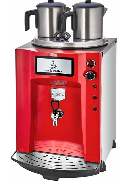 2 Demlikli Premium Jumbo Çay Makinesi 23 Lt