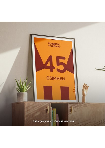 Kişiye Özel Futbol Forma Posteri | Takım Rengi, Isim ve Numarayla Kişiselleştirilmiş Tasarım