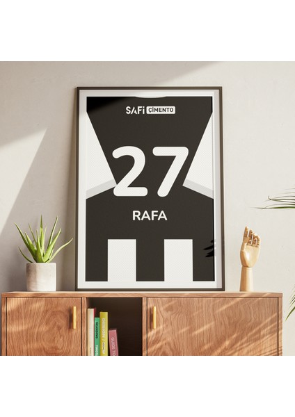 Kişiye Özel Futbol Forma Posteri | Takım Rengi, Isim ve Numarayla Kişiselleştirilmiş Tasarım