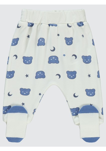 Erkek Bebek Patikli Tek Alt 1-6 Ay Ekru fiyatları