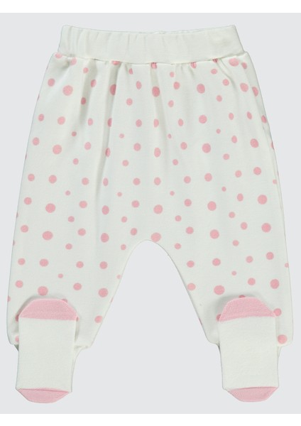 Kız Bebek Patikli Tek Alt 1-6 Ay Ekru fiyatları