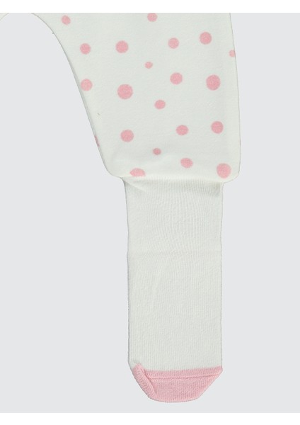 Kız Bebek Patikli Tek Alt 1-6 Ay Ekru modelleri