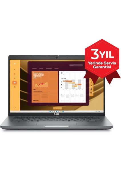 Dell Latitude 5450 Ultra 7 155U 16GB 512GB SSD 14 Fhd N012L545014U Ubuntu Notebook